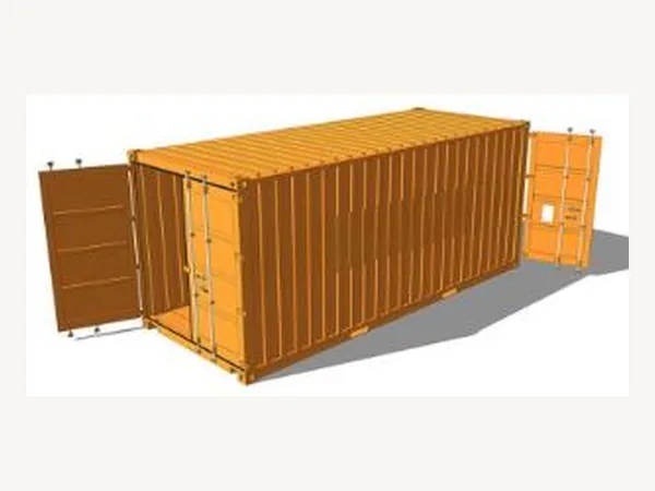 20′ DC Double Door (Çift Kapı) Konteyner