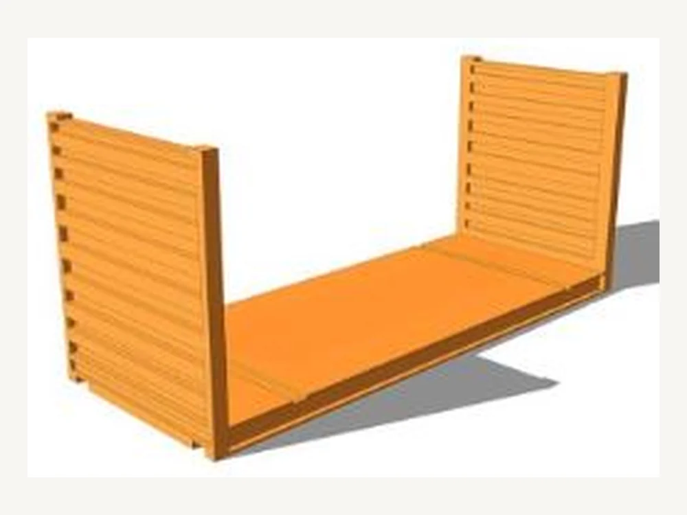 20′ Flat Rack Konteyner