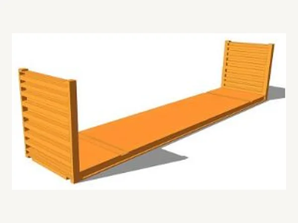 40′ Flat Rack Konteyner