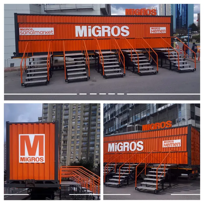 Migros 40 HC Market Konteyner
